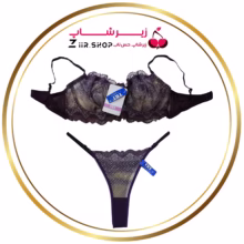 ست لباس زیر زنانه گیپوری توری فانتزی