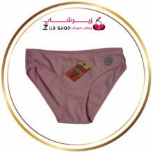 شورت زنانه نخی فانتزی طرح بستنی صورتی